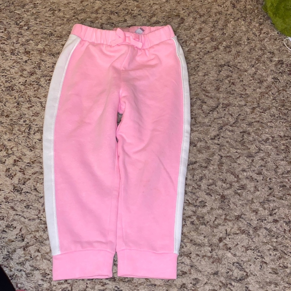 Pink sweatpants